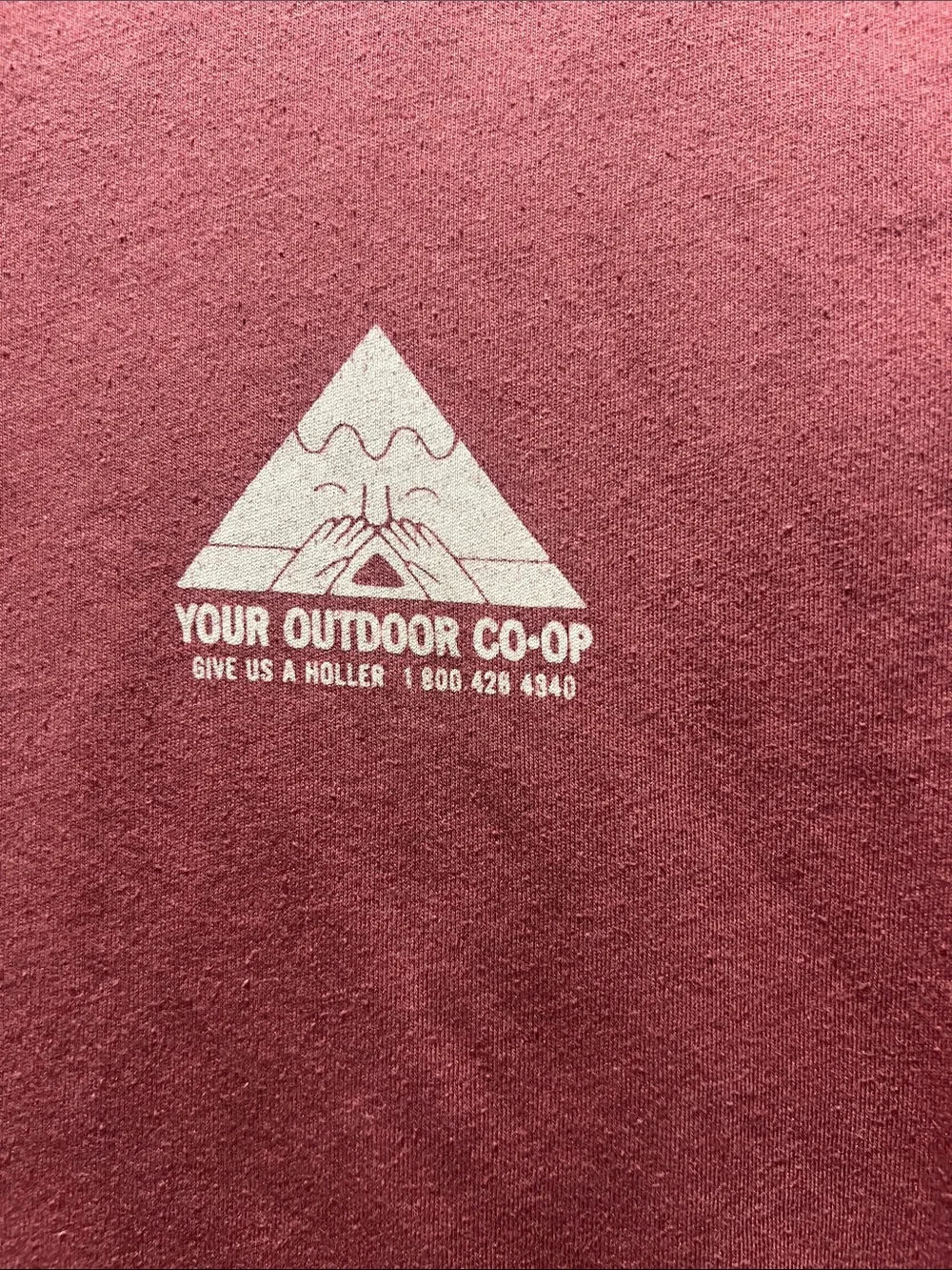 REI Women's Short-Sleeve Crew Tee in Burgundy Wine - Picture 3 of 4